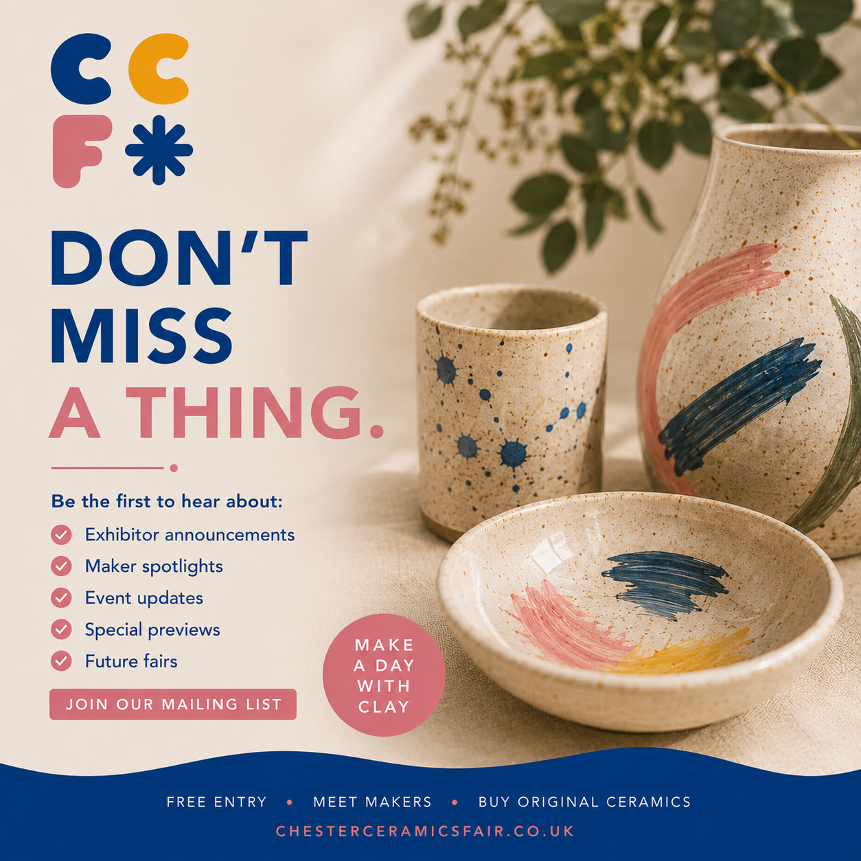 Chester ceramics fair