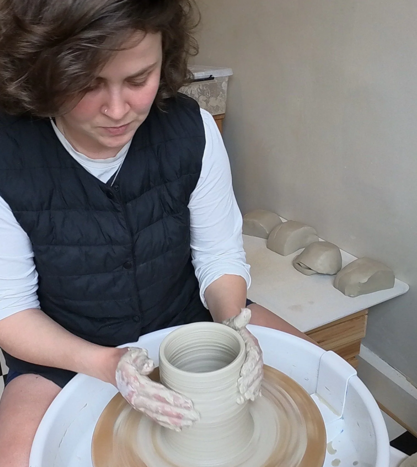 Sara Forrest at Chester Ceramics Fair