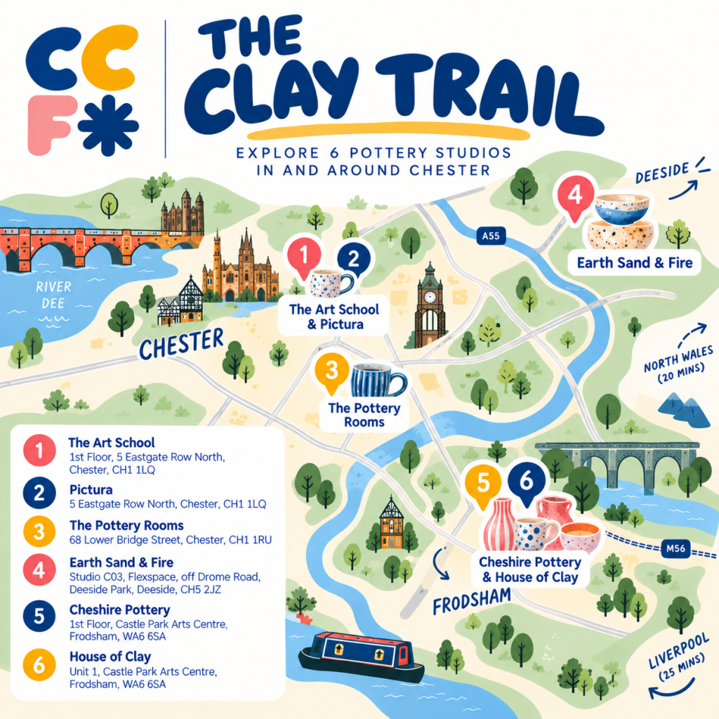 The Clay Trail as part of Chester Ceramics fair 2026